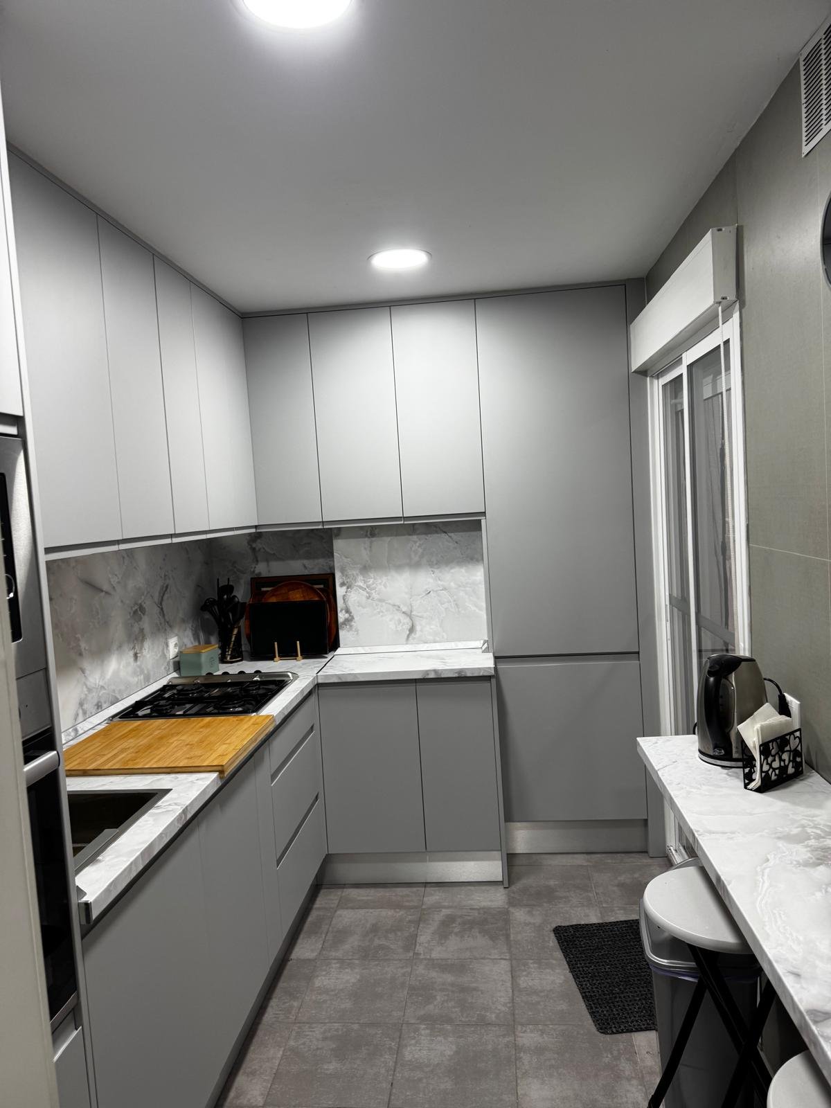 Cocina de diseño reformada